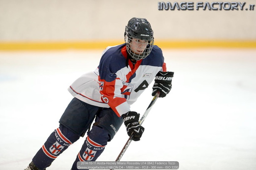 2014-10-11 Aosta-Hockey Milano Rossoblu U14 0642 Federico Tozzi